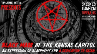 Legisladores y líderes católicos enloquecidos por la "Misa Negra" satánica en el Capitolio de Kansas (Eng)