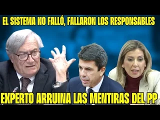 Profesor de Ingeniería Hidráulica desmonta las mentiras del PP y VOX sobre la DANA en la comisión del Senado