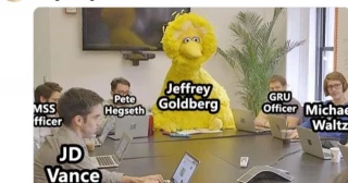 Los mejores memes del caso del periodista añadido por error a un chat de la Casa Blanca