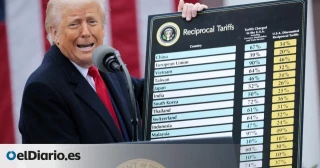 Trump anuncia aranceles del 20% para la UE: "Hoy América empieza a ser rica de nuevo"