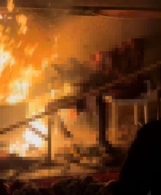 Israel ataca una tienda ocupada por periodistas quemándolos vivos