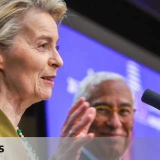 La UE plantea aranceles del 25% a productos de EEUU: diamantes, hilo dental y salchichas pero el bourbon queda fuera