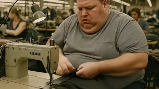 El vídeo viral con el que una cuenta china se burla de los estadounidenses, poniéndoles a trabajar en fábricas de explotación laboral