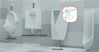 Cada día se derrama un millón de litros de orina en los baños públicos por culpa de las salpicaduras: la física y la geometría han dado con la solución