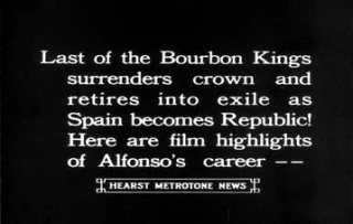 El rey Alfonso pierde el trono de España (18-Abril-1931)