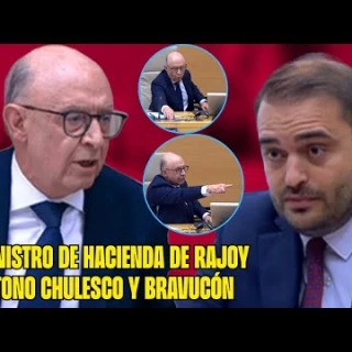 Cristóbal MONTORO (exministro de RAJOY) pierde los nervios...