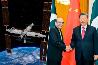 Un astronauta pakistaní en la estación espacial china no solo es insólito. Es China ocupando el vacío de poder de EEUU