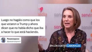 La propuesta de Cuca Gamarra ante la guerra comercial no sorprende a nadie: "Se descubre vida extraterrestre. El PP: hay que bajar los impuestos"