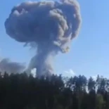 Explota uno de los mayores depósitos de armas de Rusia, a unos 70 kilómetros al noreste de Moscú