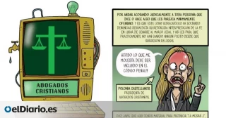 Los ultras Abogados Cristianos reclaman 12.000 euros a 'El Jueves' por "ridiculizar" a su presidenta