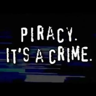 La enrevesada historia de la famosa campaña «La piratería es un crimen» que usaba una tipografía pirata