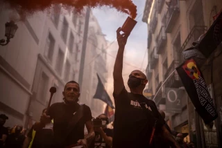 El juez archiva la denuncia contra los neonazis que marcharon en Chueca al grito de “maricas” y “sidosos”