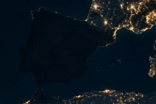 Tras el apagón, circularon imágenes falsas de España y Portugal desde el espacio. Ahora tenemos las fotos reales