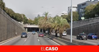 Persecución de ladrones por la ronda de Dalt al estilo 'Mario Kart': lanzaban bolas de petanca a los agentes