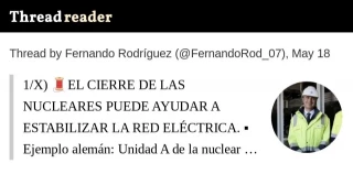 El cierre de las nucleares puede ayudar a estabilizar la red electrica