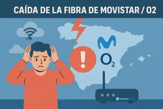 Caída masiva de la red de fibra de Movistar y O2 afecta al 112 y múltiples comunidades en España
