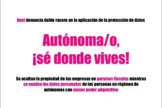 Xnet gana la batalla en la protección de datos de millones de autónomos