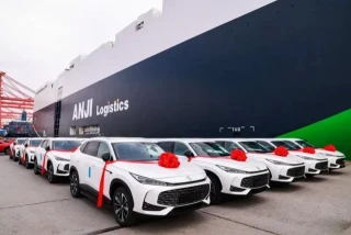 La china MG construye su propio barco para llevar coches a Europa: es el portavehículos más grande del mundo