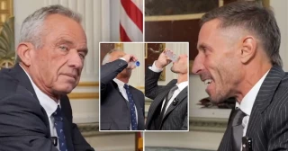 RFK Jr. toma leche cruda con un médico chiflado en la Casa Blanca (Eng)