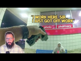 Empleado de CVS arrestado mientras esperaba en un banco a un conductor de Lyft (7 minutos después de cerrar la tienda) [ENG]