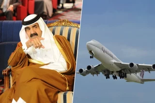Lujo absurdo: 9 Boeing 747 fueron necesarios para evacuar a Suiza al ex-emir de Catar