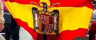 Identifican al franquista de la Nations League: “El de la sudadera de la División Azul en Paiporta”