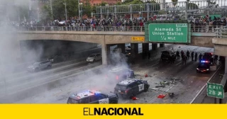 Los Ángeles es un polvorín: los disturbios se intensifican después del despliegue de la Guardia Nacional