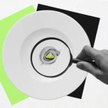 Salir del restaurante con hambre