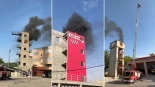 El Gobierno de Ayuso cede ante las reivindicaciones de los bomberos después de que incendiaran las 22 torres de maniobras