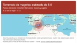 Terremoto en Almería: se registra un seísmo de magnitud de 5,5 en la provincia