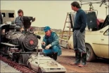 Las escenas de la locomotora de Regreso al futuro III (1990) detrás de las cámaras