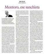 Montoro, ese sanchista socialista