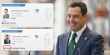 Desaparecen «misteriosamente» los datos personales (currículum) de Juanma Moreno de la web del Parlamento de Andalucía