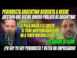 Periodista argentino contra Javier Negre [AUDIO]