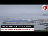 Tsunami impacta Severo-Kurilsk tras sismo de magnitud 8,7 en Rusia