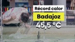Badajoz rompe récords históricos con 45,5°C y España sufre una ola de calor inédita