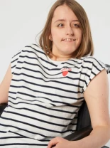 Camiseta marinera - So Easy - Blanco - Mujer