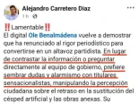Denuncian una estrategia de “matonismo” contra periodistas críticos desde el equipo de Gobierno de Benalmádena (PP)