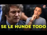 A Milei se le hunde todo y termina interviniendo el dolar