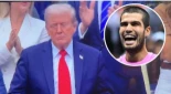 La reacción de Trump a la victoria de Alcaraz: el gesto torcido del presidente en el US Open da la vuelta al mundo