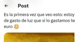 Se va de casa rural y se queda atónito al encontrarse un limitador de gasto de luz (en el caso de quedarse a 0 hay que insertar monedas): es un aviso de lo que está por venir