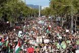 Última hora de las manifestaciones en apoyo al pueblo palestino y la flotilla de Gaza, en directo | La Guardia Urbana cifra en 50.000 los asistentes a la protesta en Barcelona