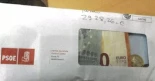 Los sobres que eran tan secretos que llevaban el logo del PSOE, el nombre de Ábalos y los billetes asomando