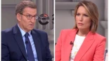 Silvia Intxaurrondo desvela el mensaje que recibió durante su polémica entrevista a Feijóo