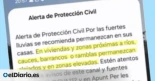 El Es-Alert que recomendaba subir a "zonas altas" no se envió hasta casi las 21.00, tras la llegada de Mazón al Cecopi