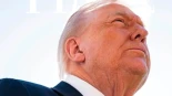 Trump se queja de su foto en la portada de la revista 'Time': "Me han borrado el pelo"