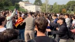 La visita no autorizada del ultra Vito Quiles en la Autónoma de Barcelona desata altercados en el campus