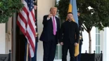 Trump recibe a Zelenski en la Casa Blanca tras la conversación que tuvo con Putin