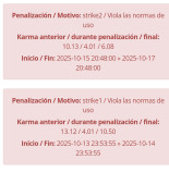 Strikes sin información 2