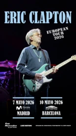 Eric Clapton regresa a España tras más de dos décadas y anuncia conciertos en Madrid y Barcelona